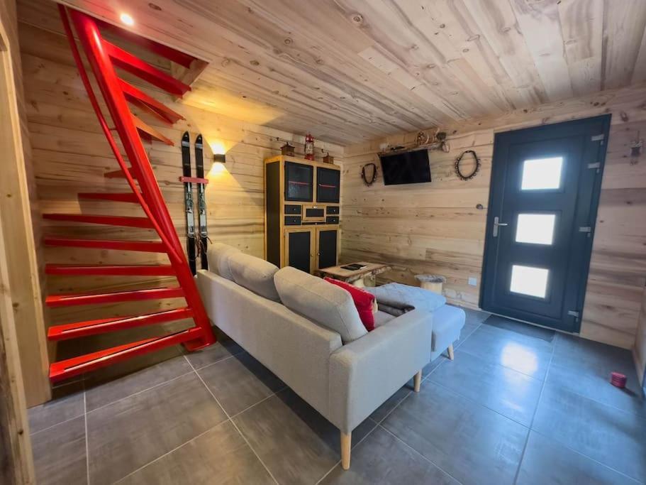 Le Refuge Perche Du Saut De La Bourrique Spa, Terrain Cloture Gérardmer Esterno foto