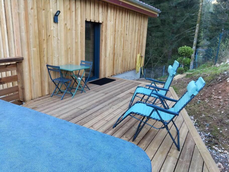 Le Refuge Perche Du Saut De La Bourrique Spa, Terrain Cloture Gérardmer Esterno foto