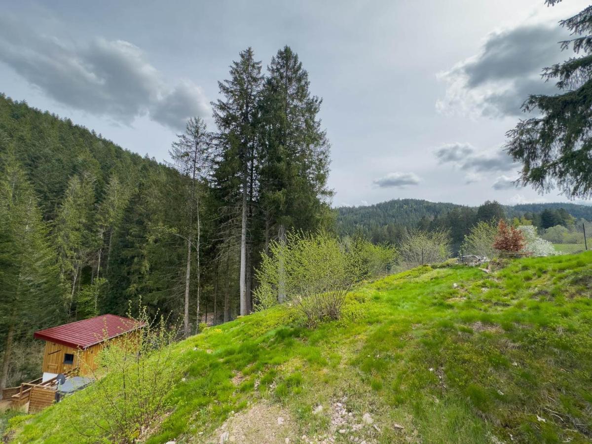Le Refuge Perche Du Saut De La Bourrique Spa, Terrain Cloture Gérardmer Esterno foto