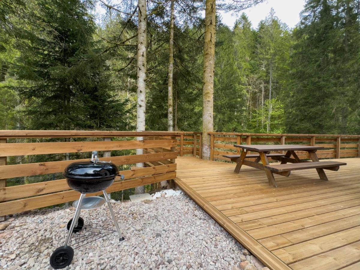 Le Refuge Perche Du Saut De La Bourrique Spa, Terrain Cloture Gérardmer Esterno foto